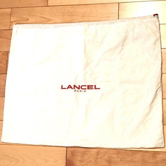 Lancel Designer Beige Tan Leather Shoulder Bag Branded Lining Dust Bag included - Picture 6 of 14